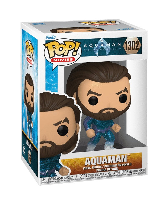 Funko Pop # 1302 - Aquaman - DC.