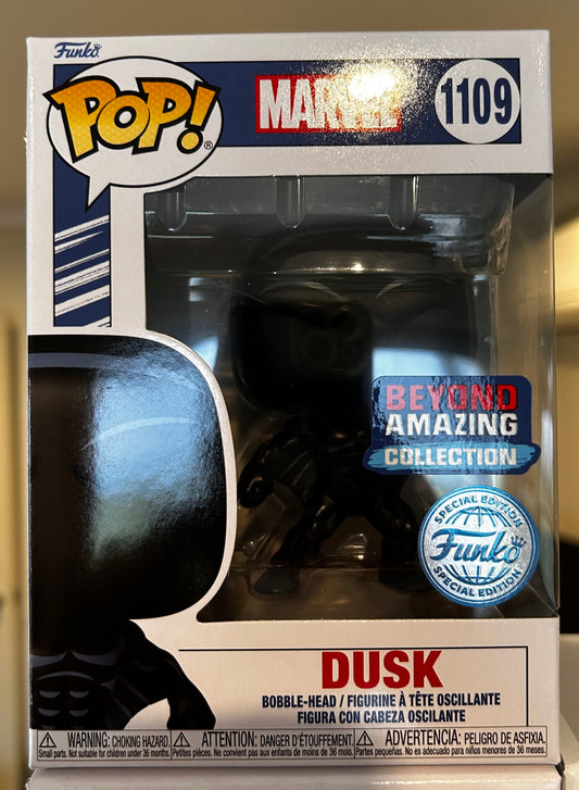 Funko Pop # 1109 - Dusk (Spiderman beyond amazing collection) - Marvel.