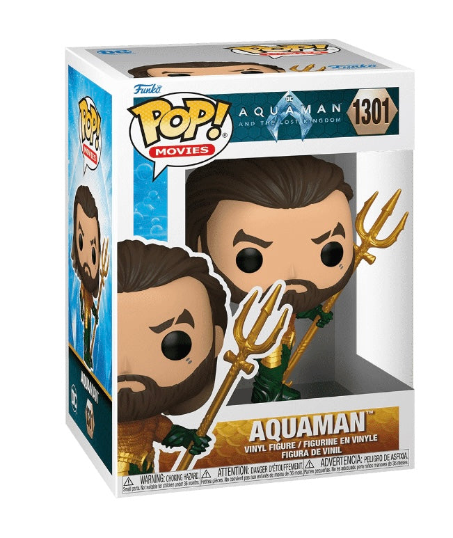 Funko Pop # 1301 - Aquaman - DC.