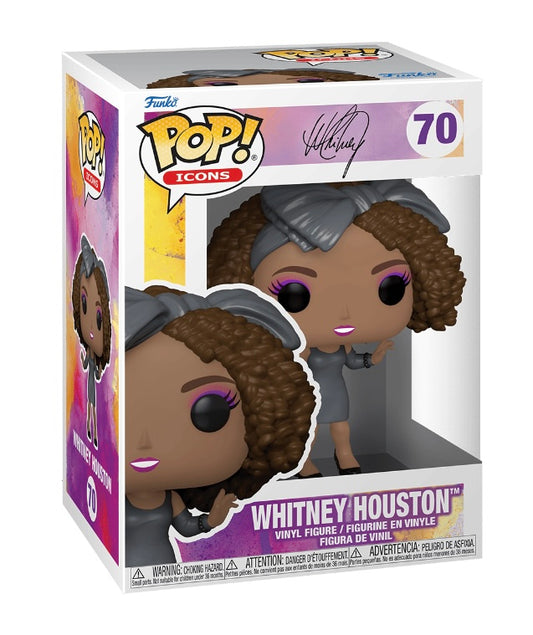 Funko Pop # 70 - Whitney Houston - Icons - Rocks.