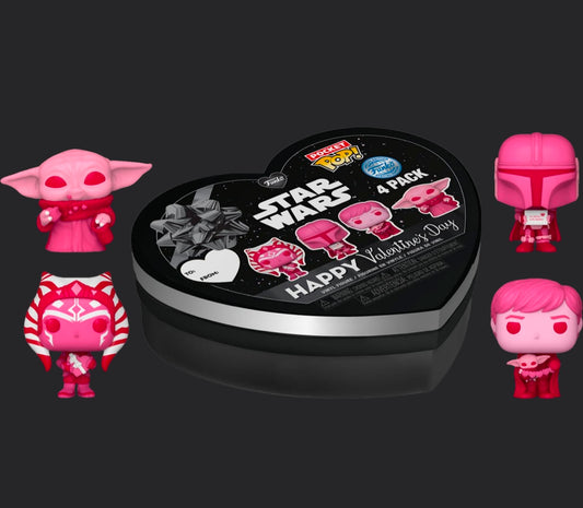 Star Wars - Valentines 2024 Pocket Pop! Box 4-Pack.