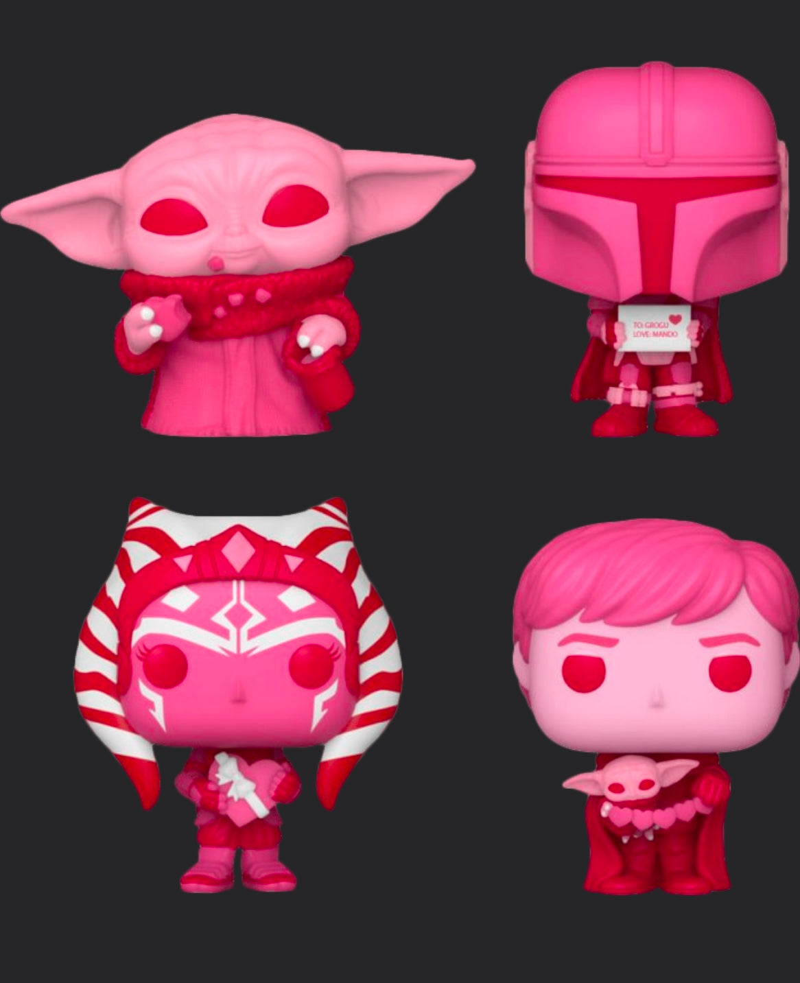 Star Wars - Valentines 2024 Pocket Pop! Box 4-Pack.