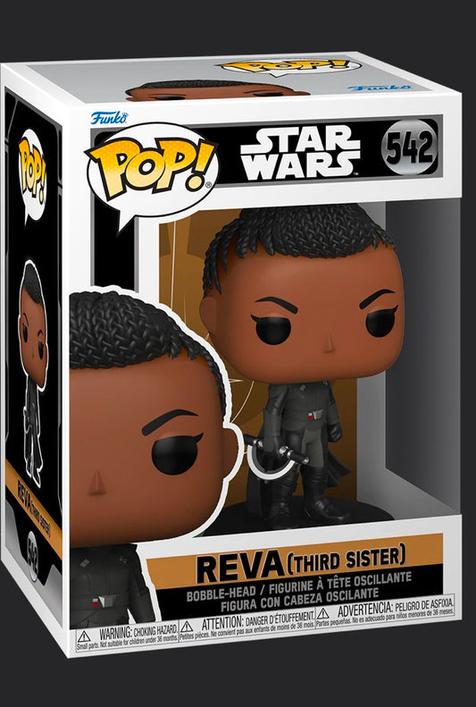 Funko Pop # 546 - Reva (Third Sister) - Obi-Wan Kenobi - Star Wars.