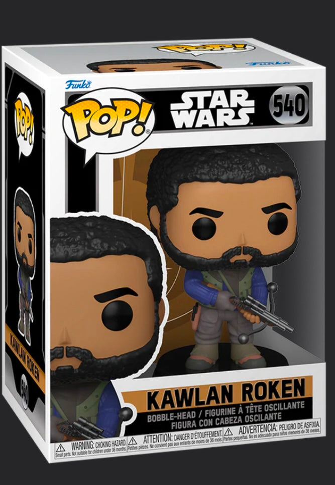 Funko Pop # 540 - Kawlan Roken - Obi-Wan Kenobi - Star Wars.