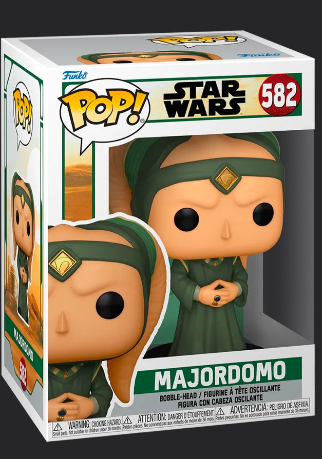 Funko Pop # 582 - Majordomo - Book of Boba Fett - Star Wars.