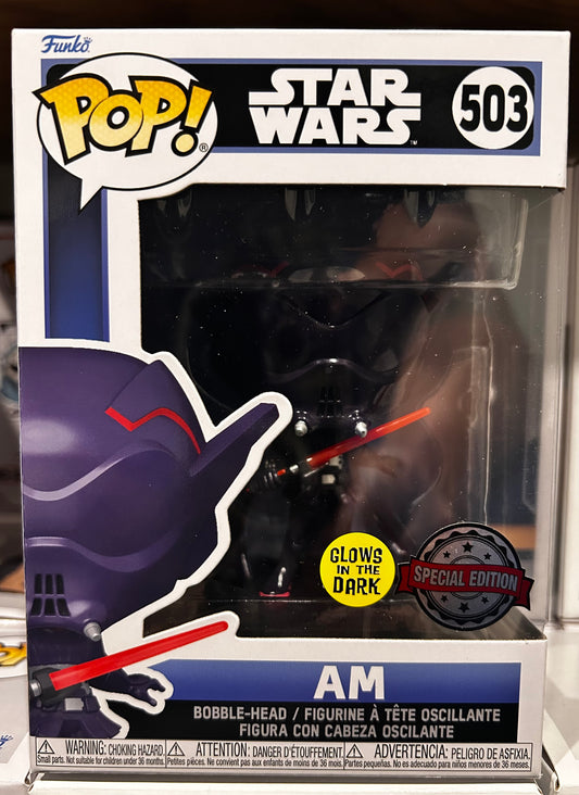 Funko Pop # 503 - AM (Glow) - Star Wars.