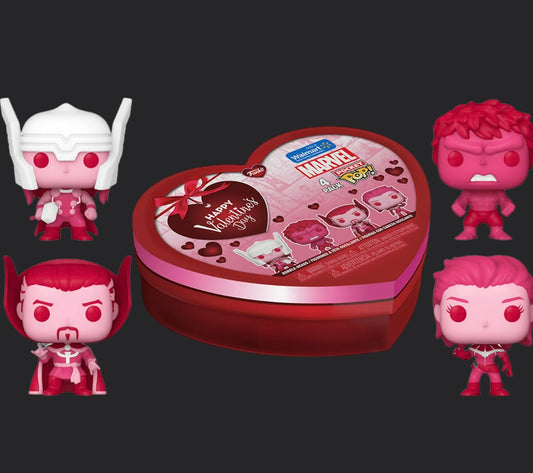 Marvel - Valentines 2024 Pocket Pop! Box 4-Pack.