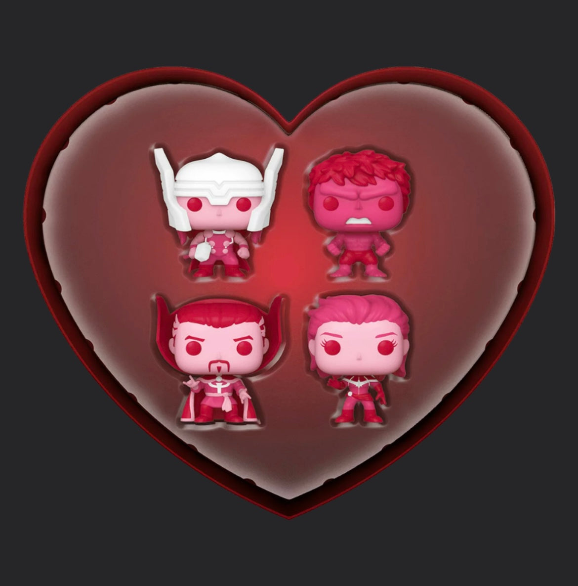 Marvel - Valentines 2024 Pocket Pop! Box 4-Pack.