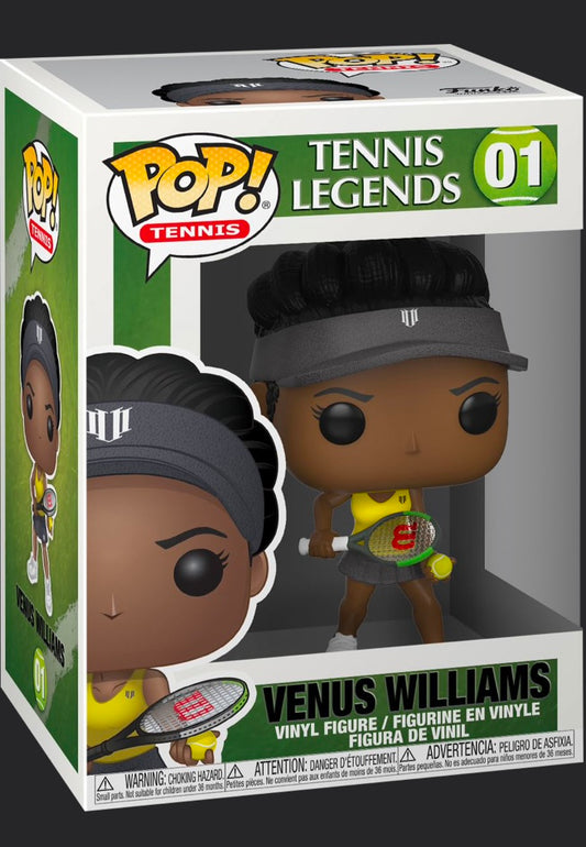 Funko Pop # 01 - Venus Williams - Tennis Legends - Sports.