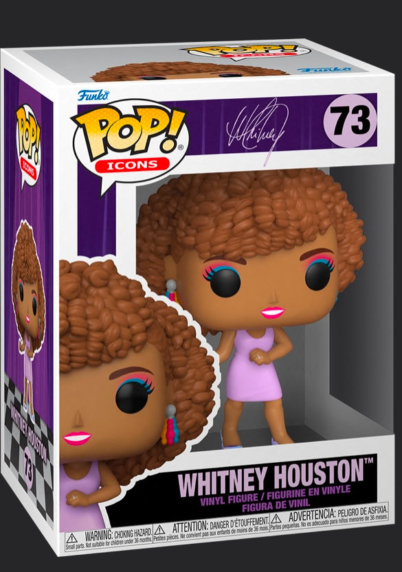 Funko Pop # 73 - Whitney Houston - Icons.