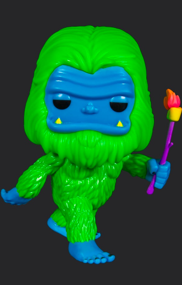 Funko Pop # 28 - Bigfoot Blacklight - Myths.