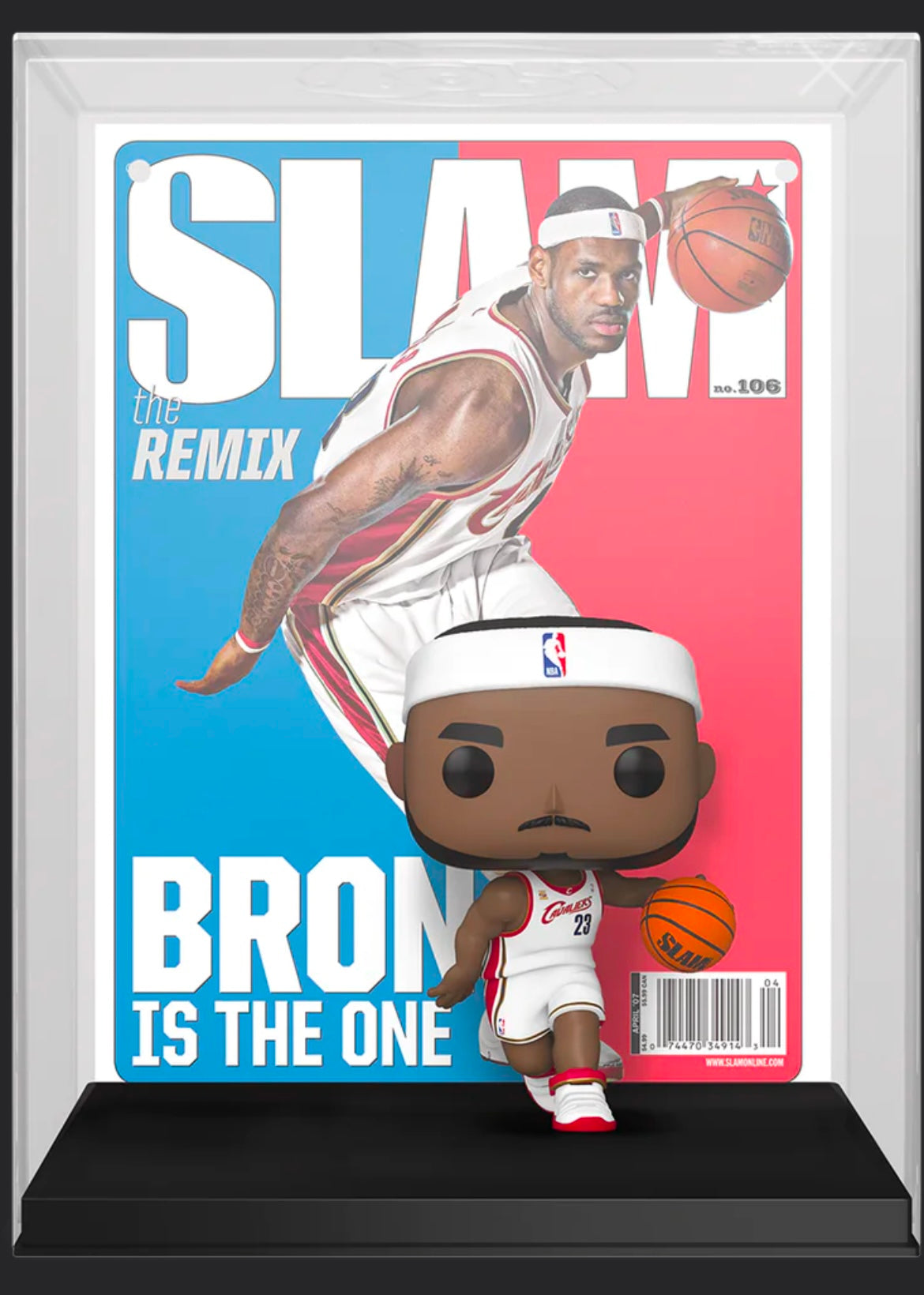 Funko Pop # 19 - Lebron James - Slam - Magazine Covers.