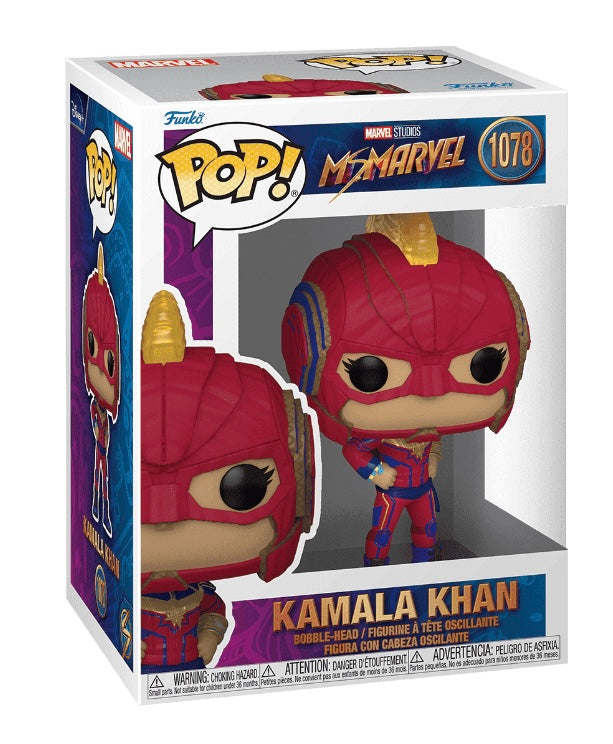 Funko Pop # 1078 - Kamala Khan - Ms Marvel - Marvel.