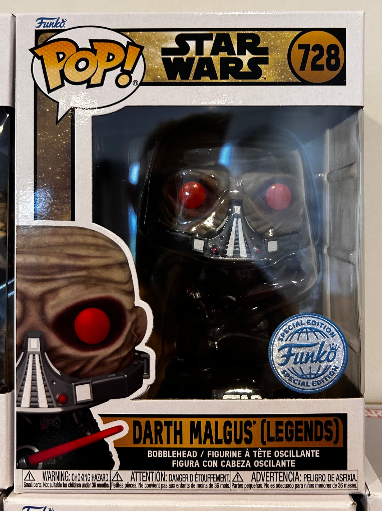 Funko Pop # 728 - Darth Malgus (Legends) - Star Wars Gaming - Games.