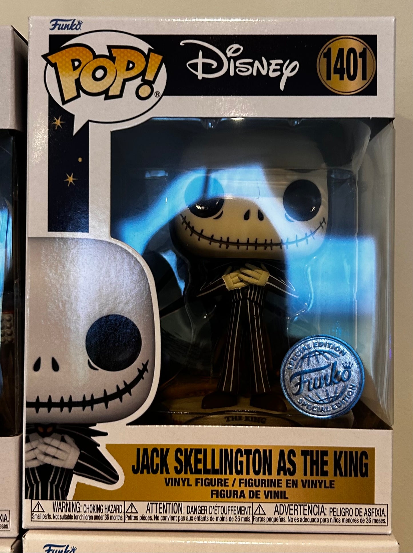 Funko Pop # 1401 - Jack Skellington as The King - Disney.