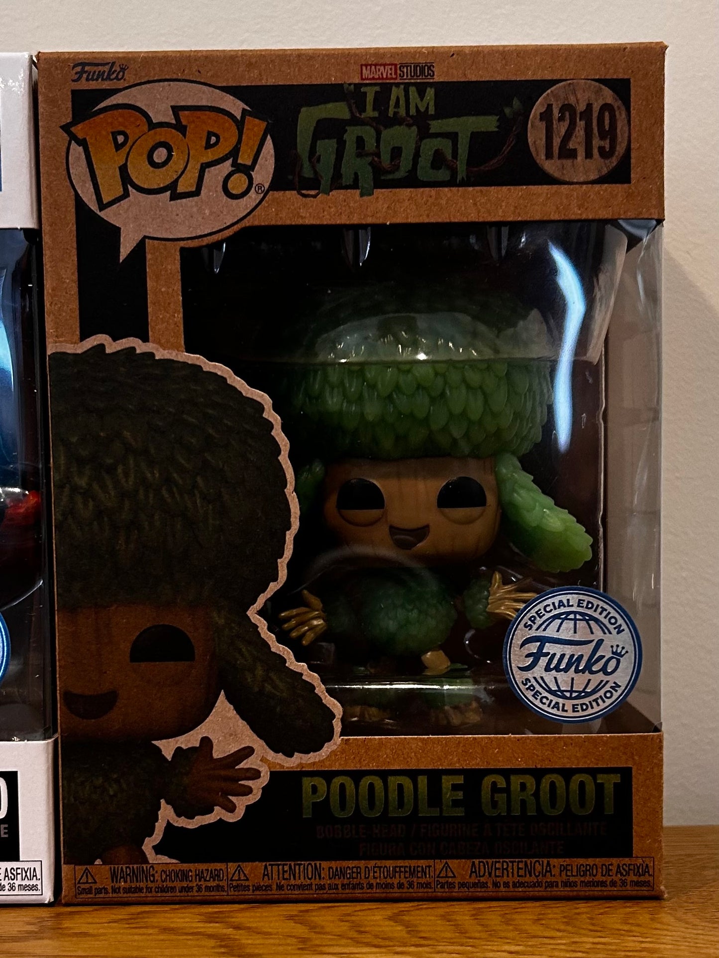 Funko Pop # 1219 - Poodle Groot - I Am Groot - Marvel.