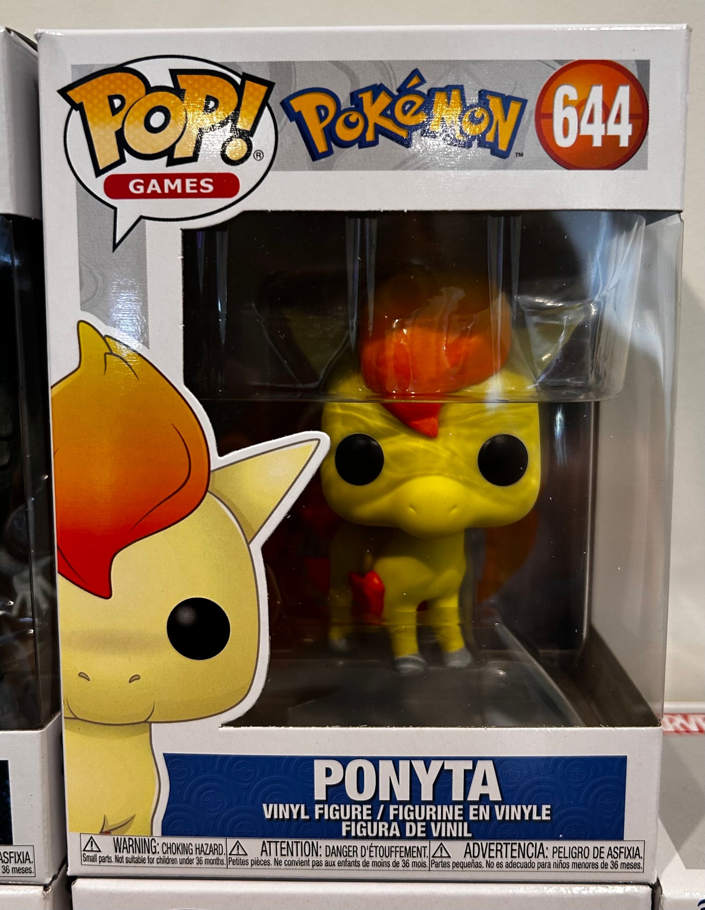 Funko Pop # 644 - Ponyta - Pokemon - Games.