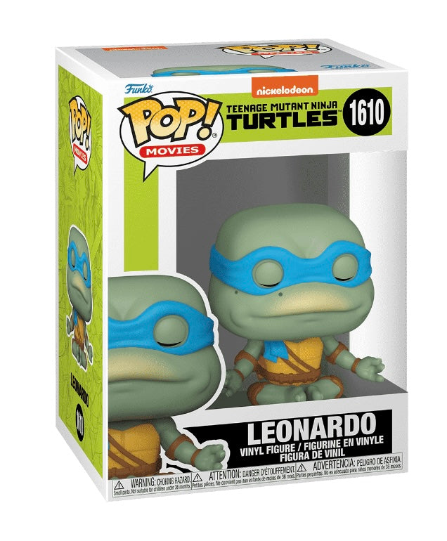 Funko Pop # 1610 - Leonardo - TMNT - Movies.