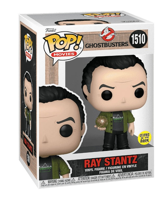 Funko Pop # 1510 - Ray Stantz (Glow) - Ghostbusters - Movies.